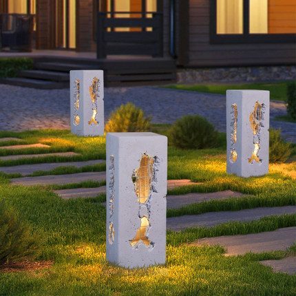 做灯的老杨（aozzo.cn）Cement/Terrazzo Art Products.